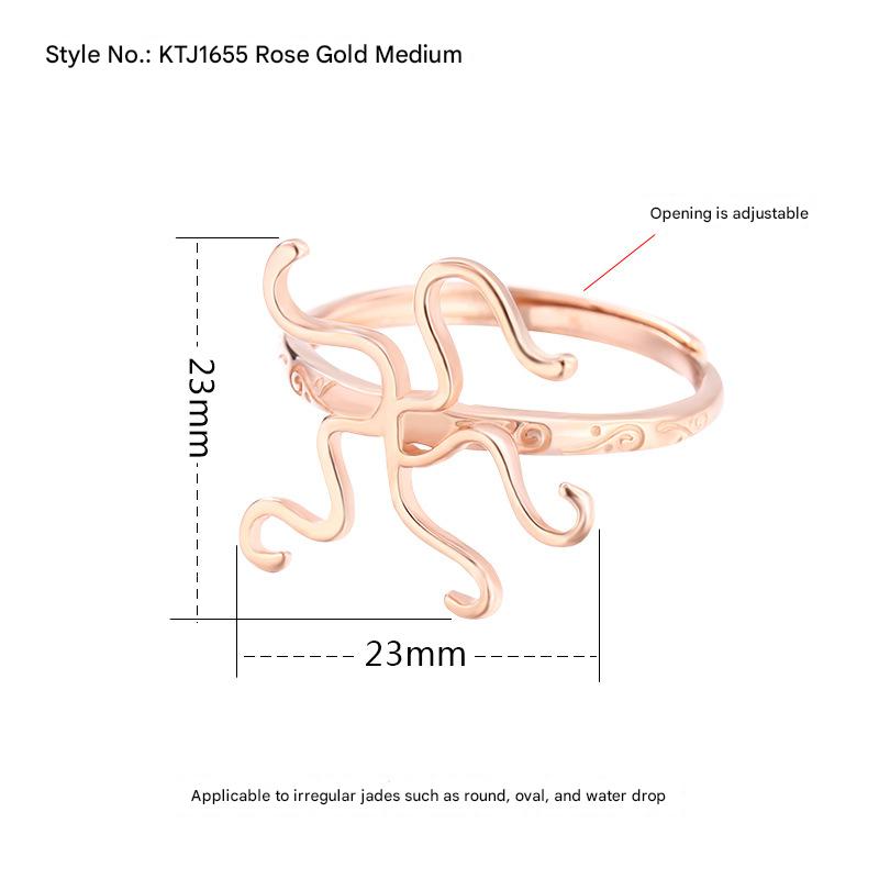 KTJ1655-Rose Gold-Medium