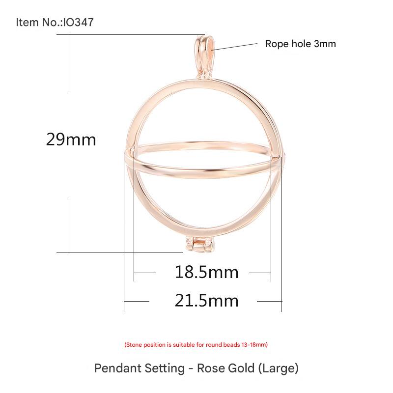 IO347 Rose Gold Large (Beads 13-18)
