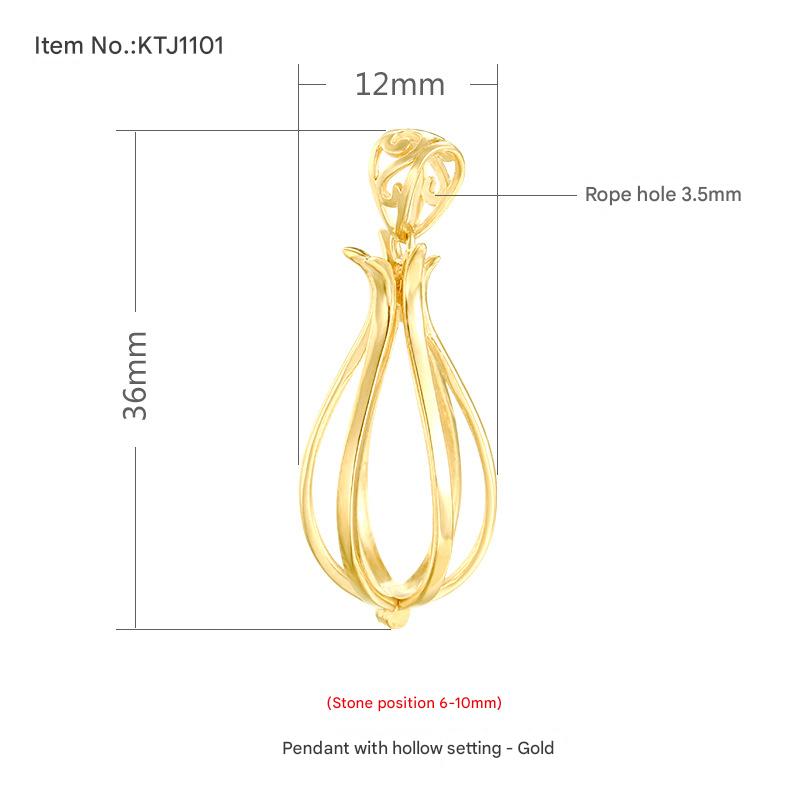 KTJ1101 Gold (bead position 6-10)