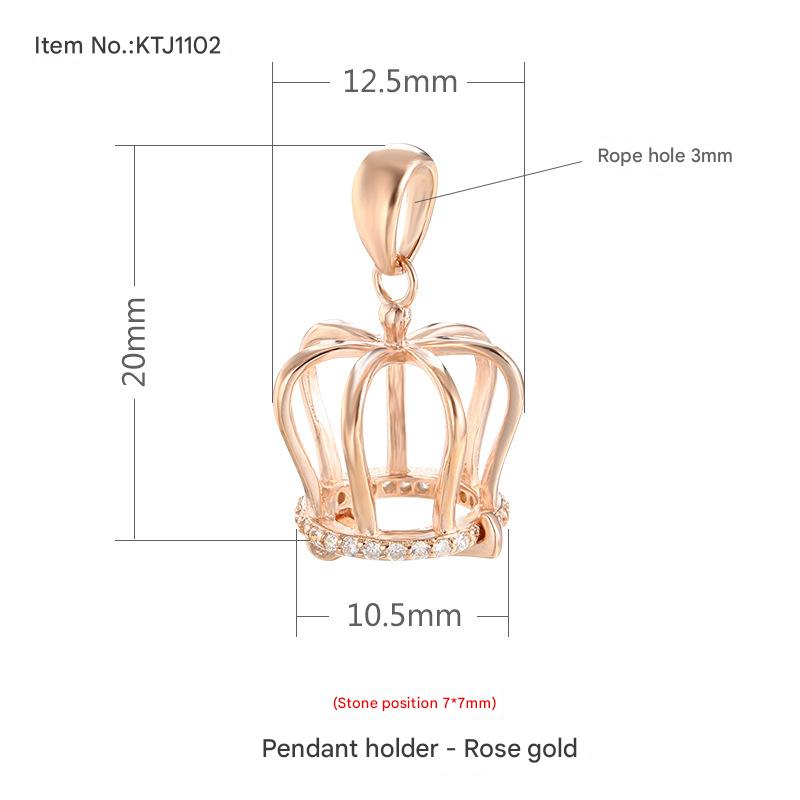 KTJ1102 Rose Gold (Bead Position 7*7)