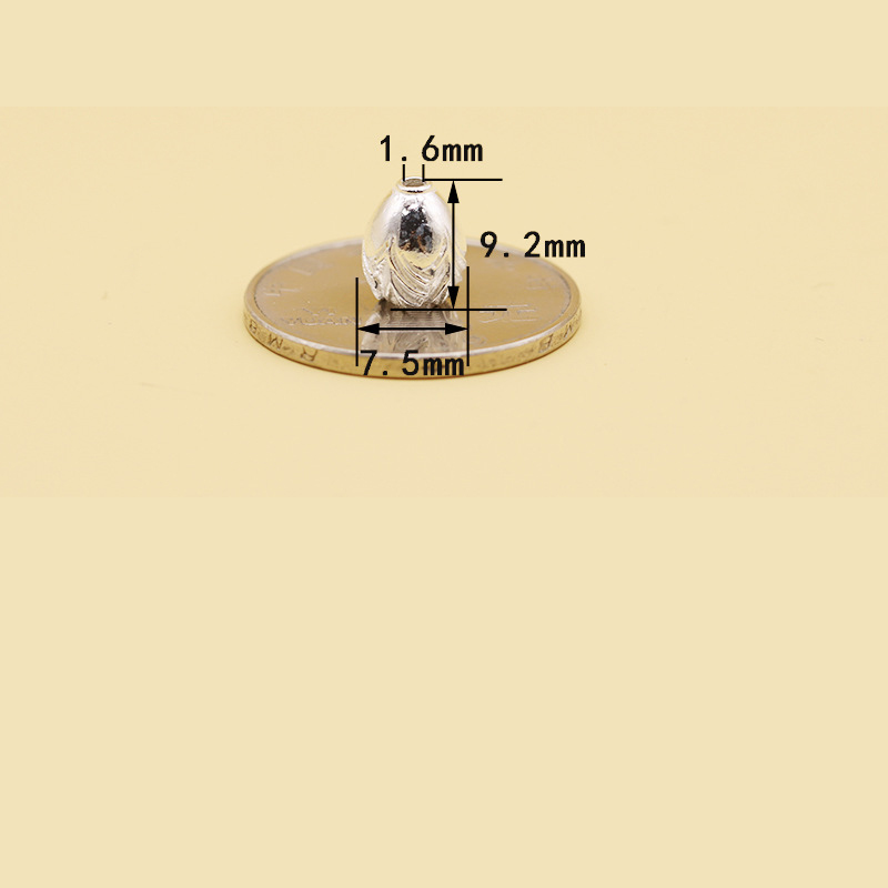 Cabbage tassel hat small/plain silver fb0809018