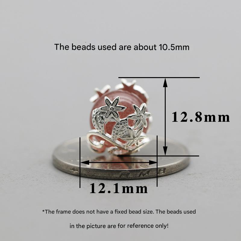 Plain Silver Stars (without beads) FB0617018