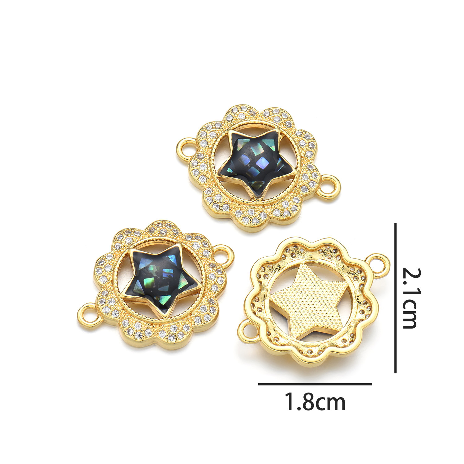 Sun Flower Star Hand (Black)