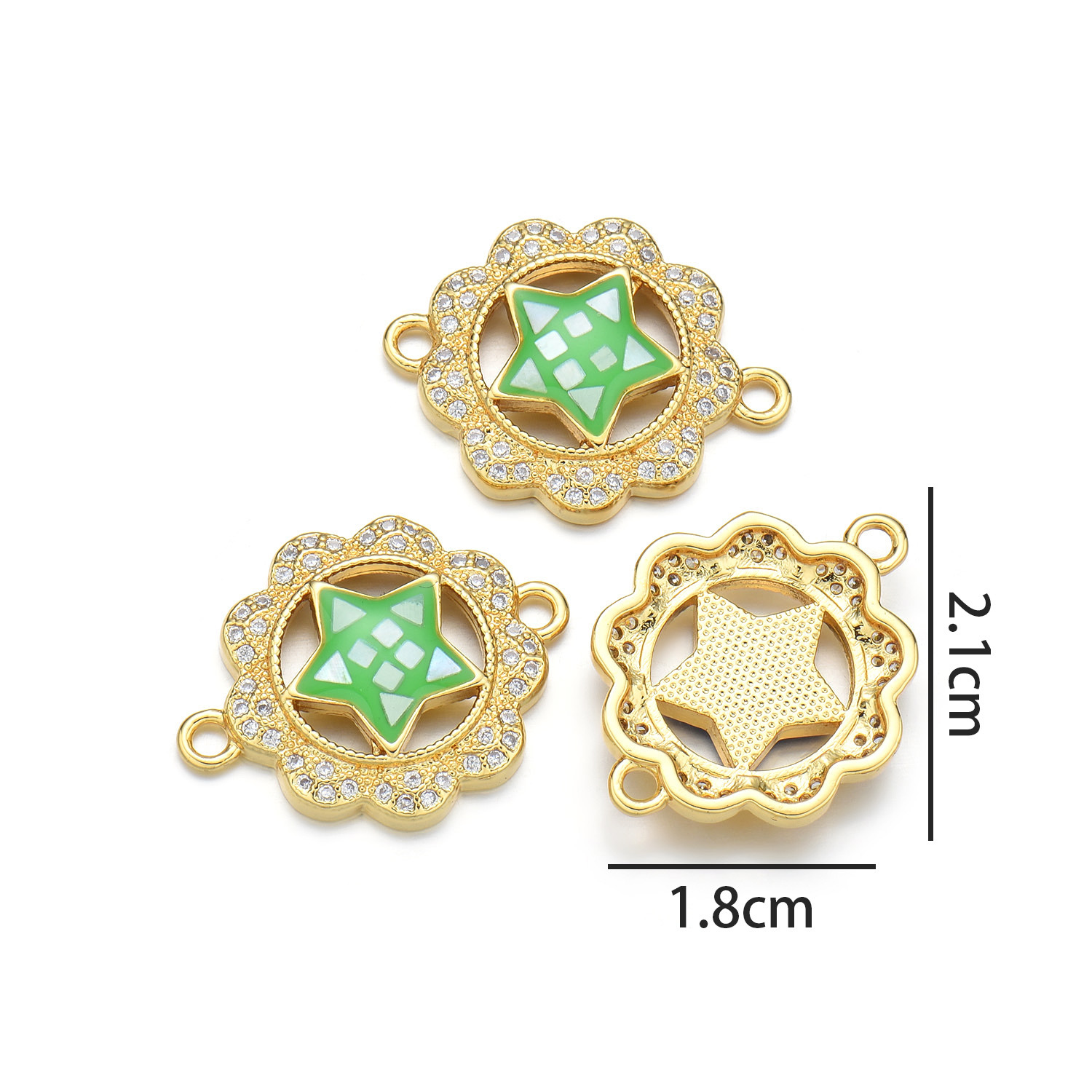 Sunflower star hand (green)