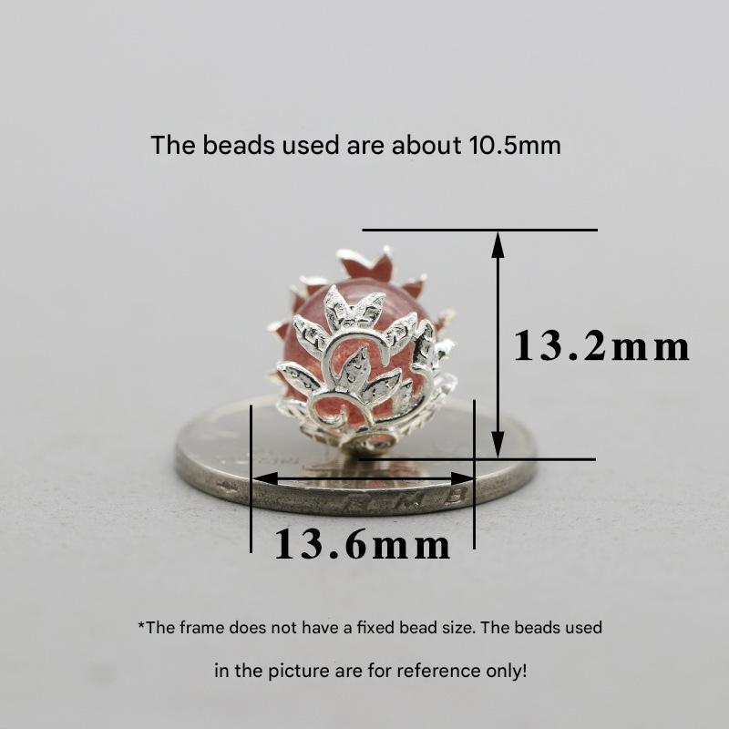 Plain silver thorns small (without beads) FB0619018