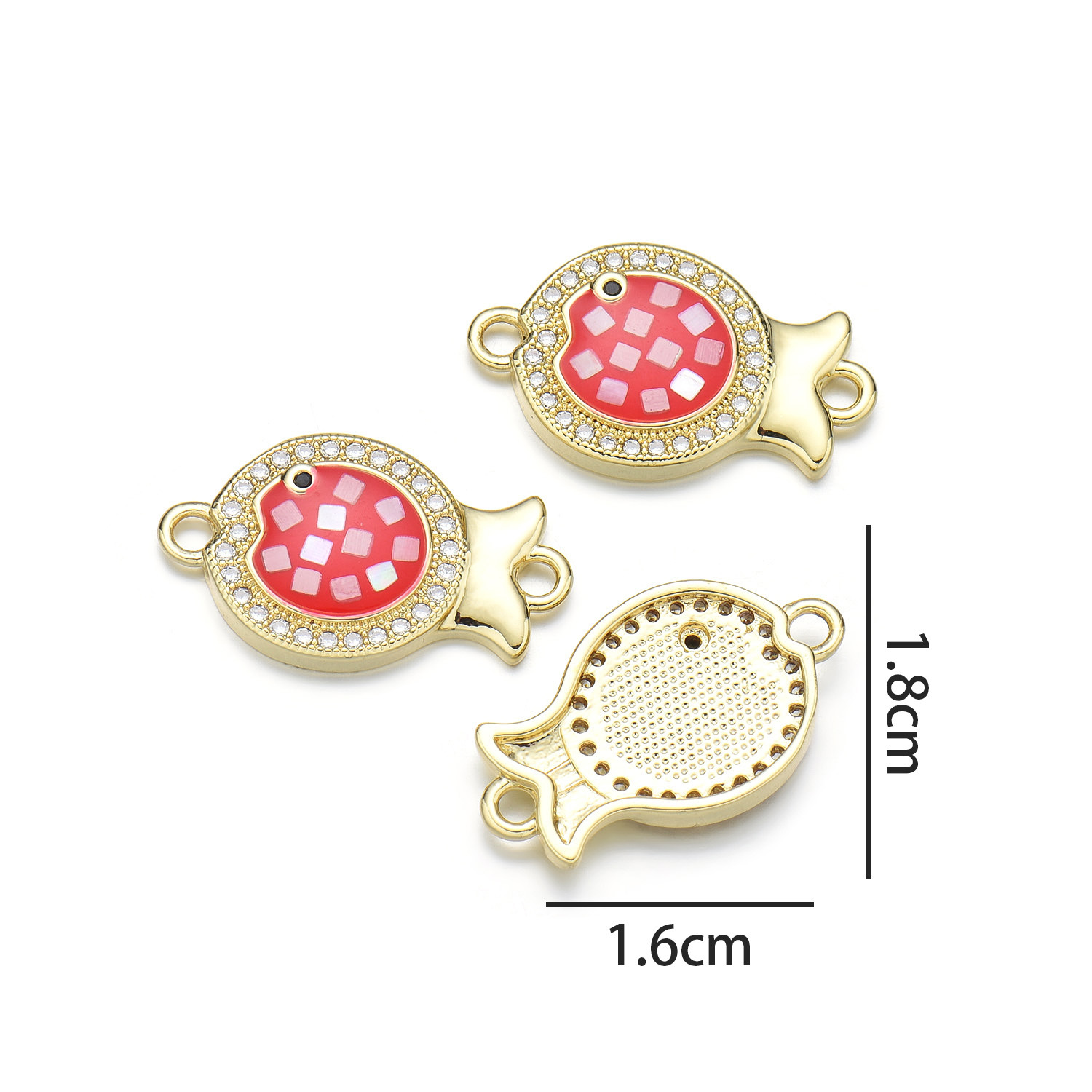 Chubby fish hand (red)
