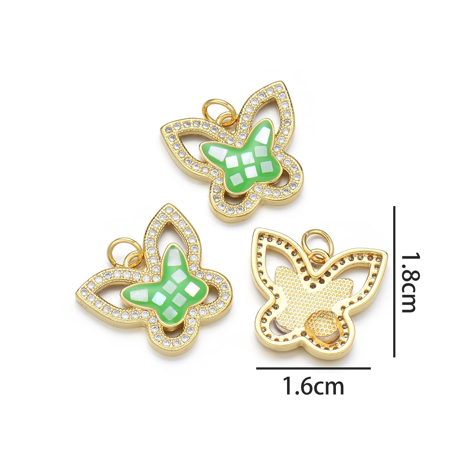 Butterfly Pendant (Green)