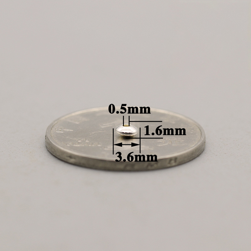 3.5mm flying saucer beads fc002