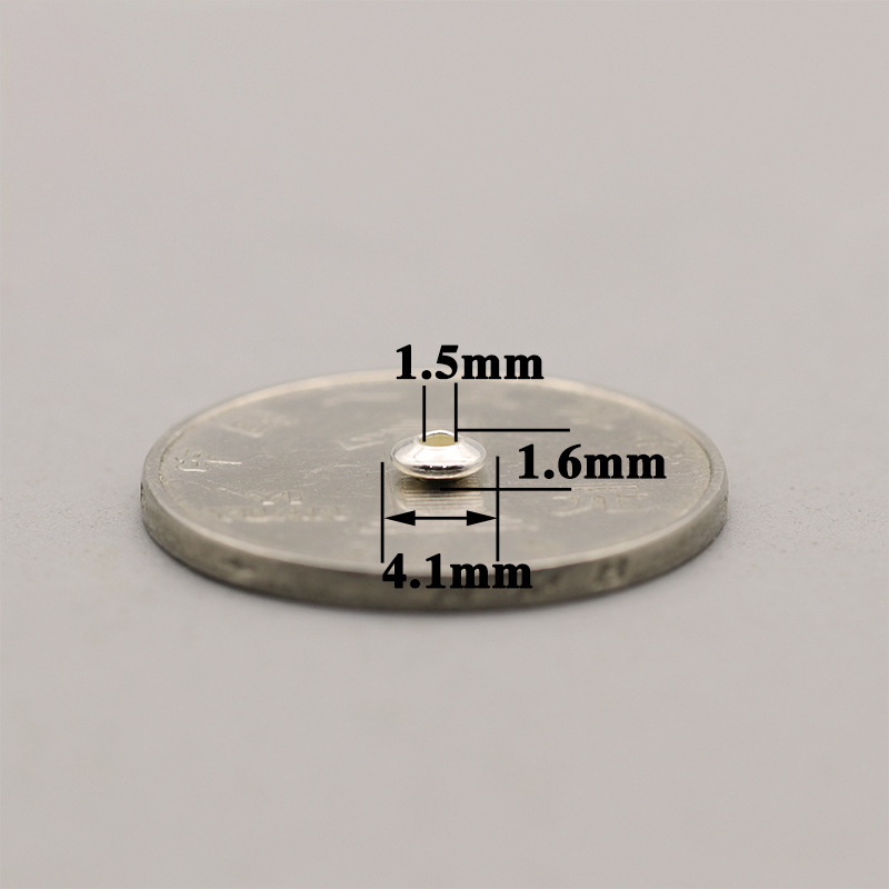 4mm flying saucer beads fc002