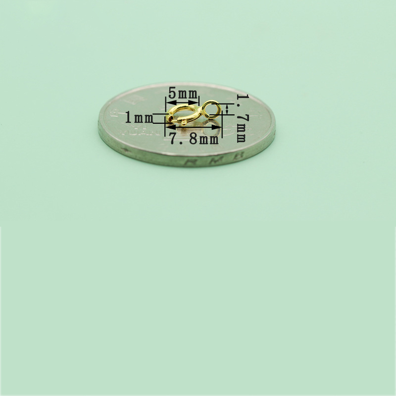 Gold 5mm qq buckle fine