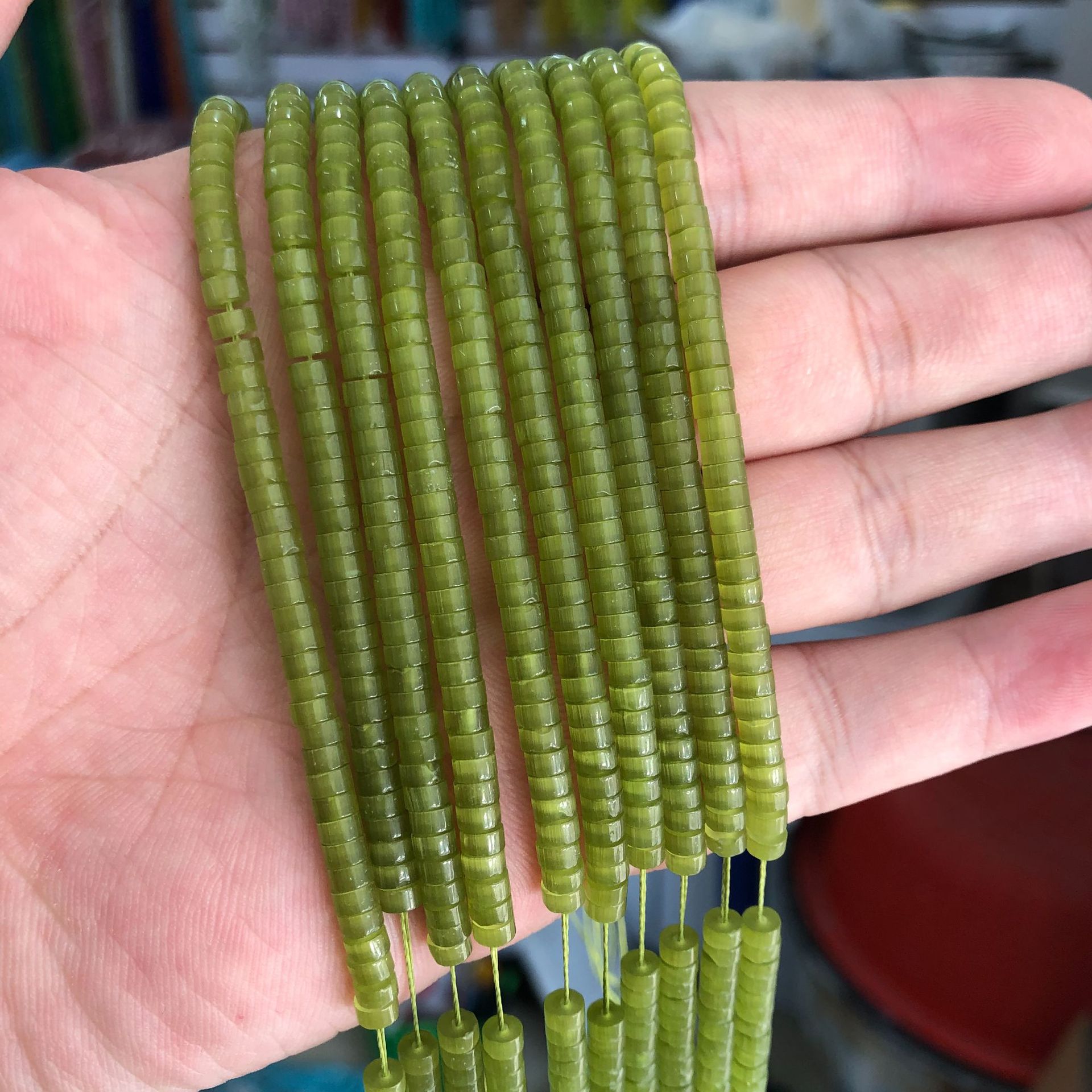 Olive green
