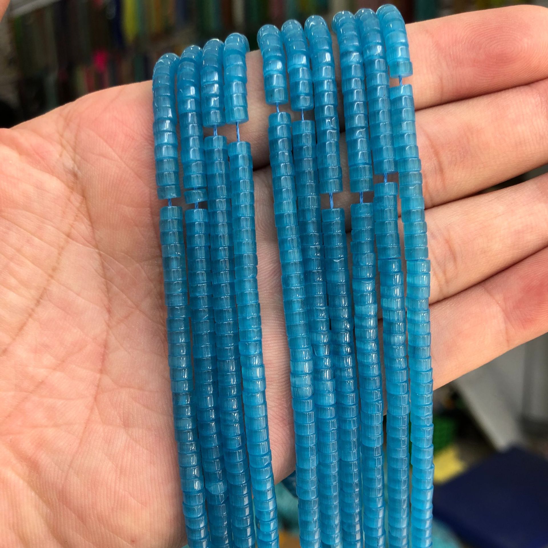 Deep sea blue