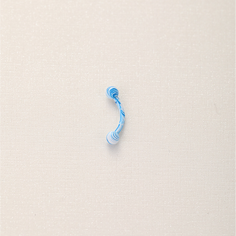 27#(eyebrow nail ball 1.2*8*3mm)