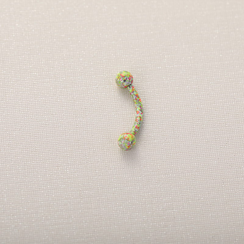 28#(eyebrow nail ball 1.2*8*3mm)