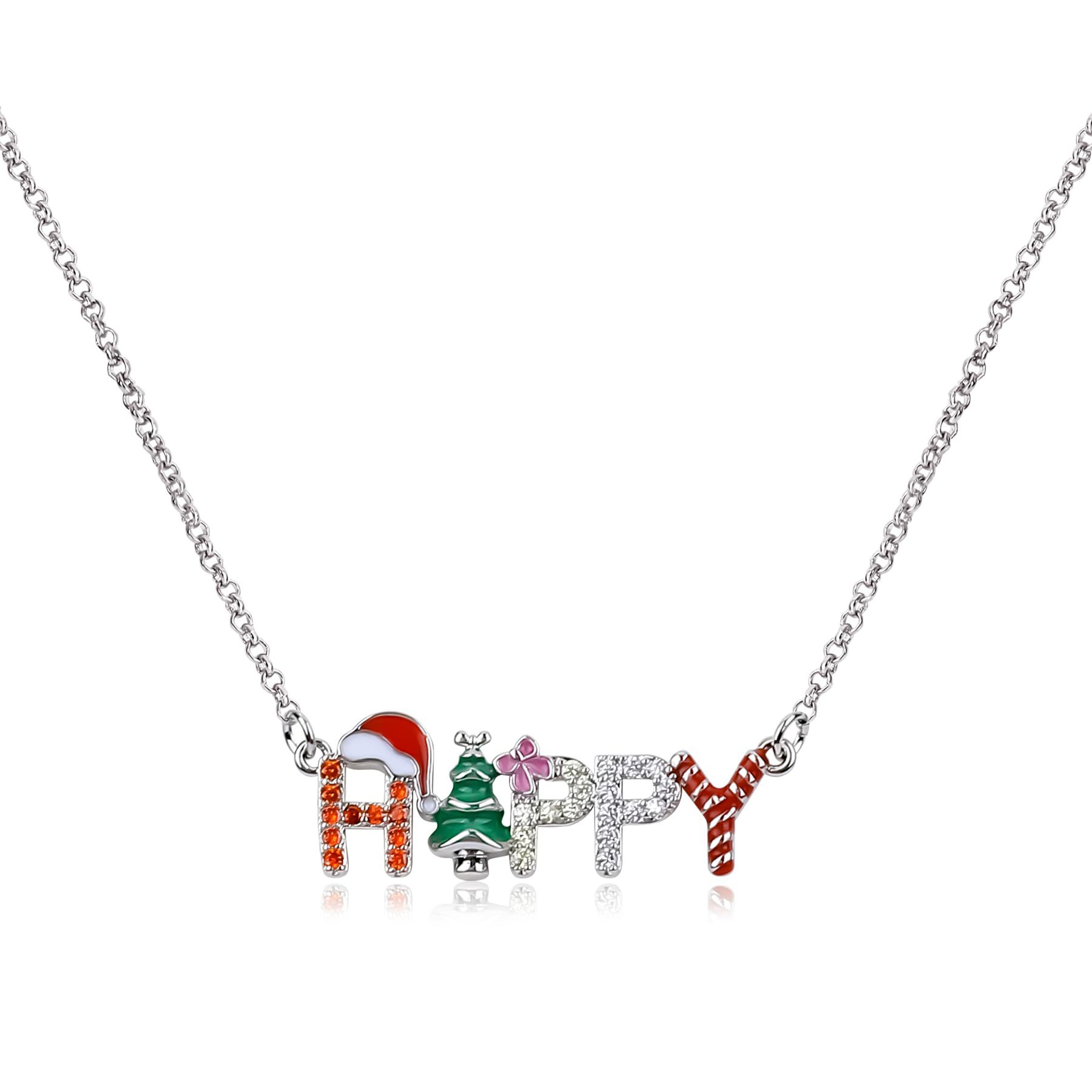 Happy necklace