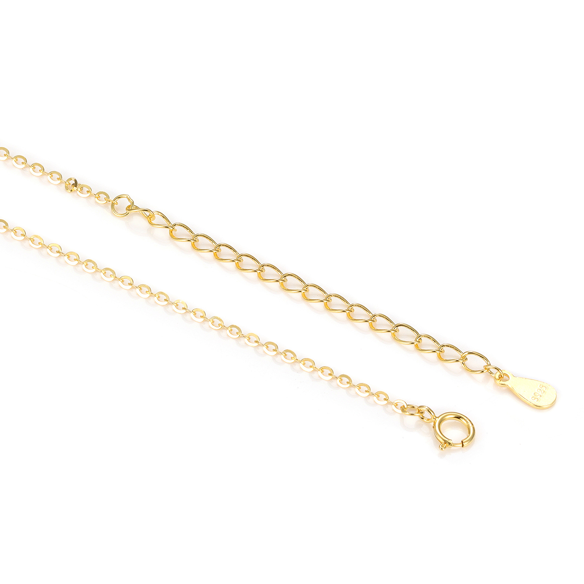 Gold Flash o chain 50 5cm