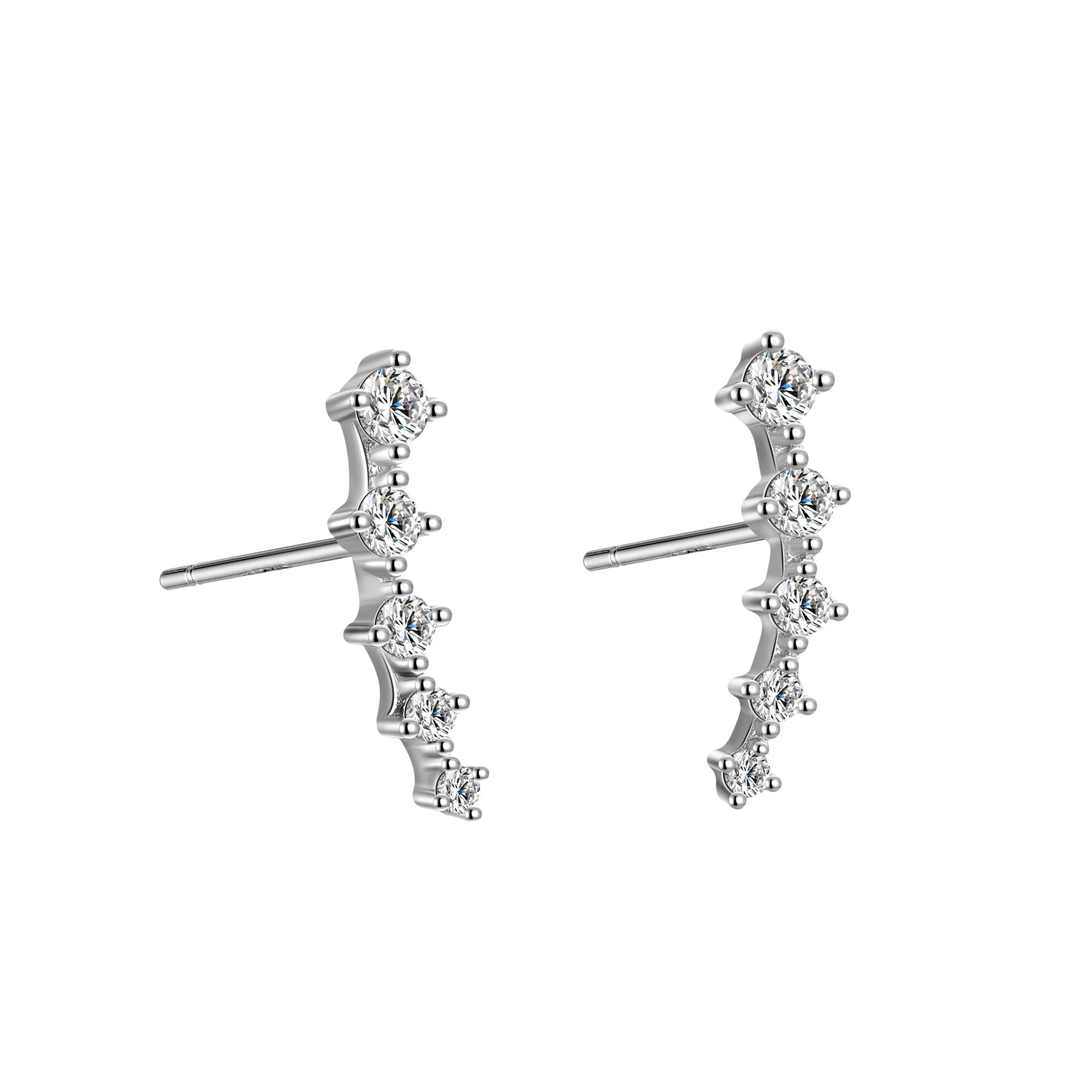 RE3035 White Gold White Stone