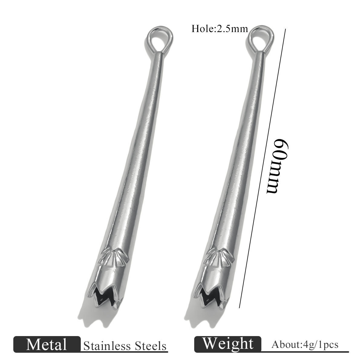 Steel-colored long style