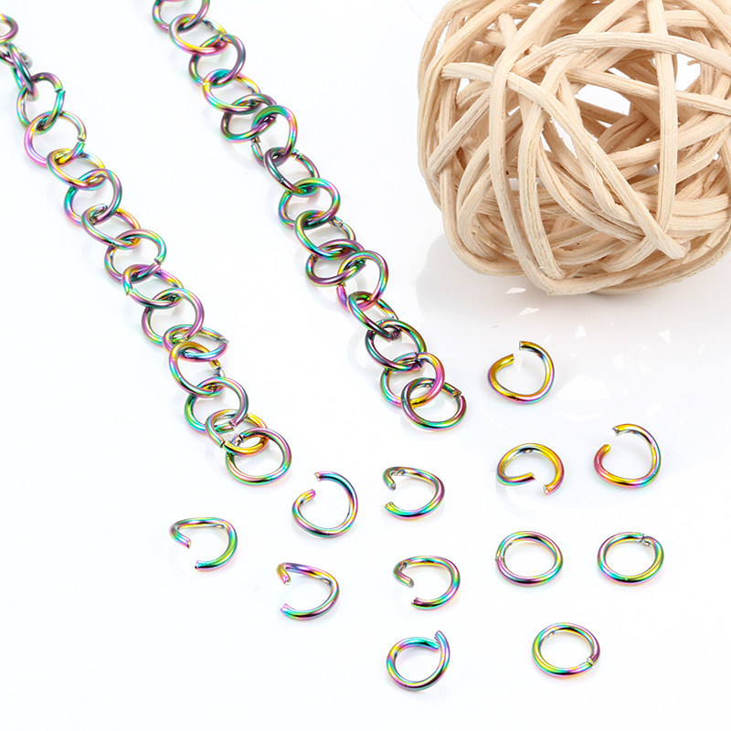 Colorful open ring 0.5 * 3mm