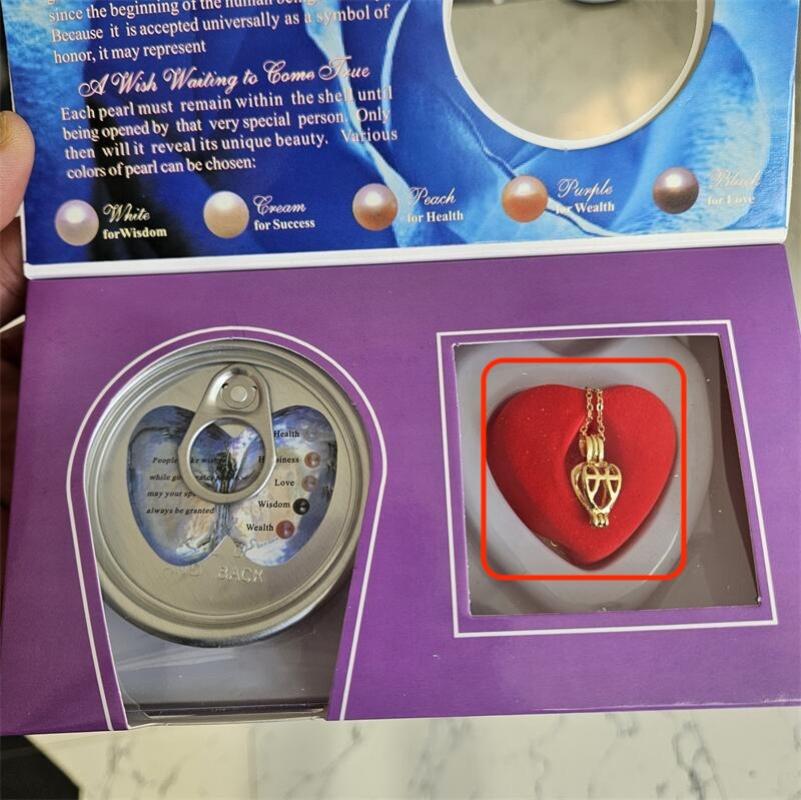 Gold Necklace with Red Base