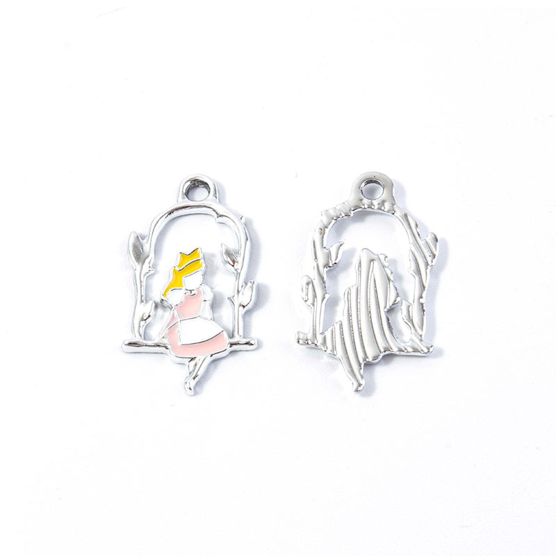 Pink Swing Girl (White K)