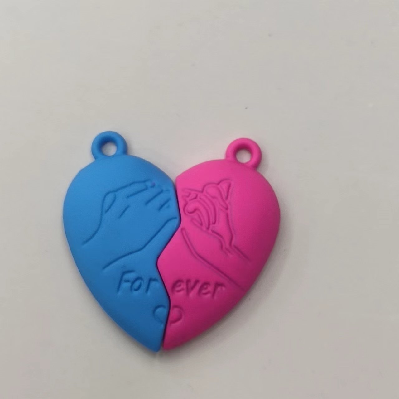 Sky blue pink A00249