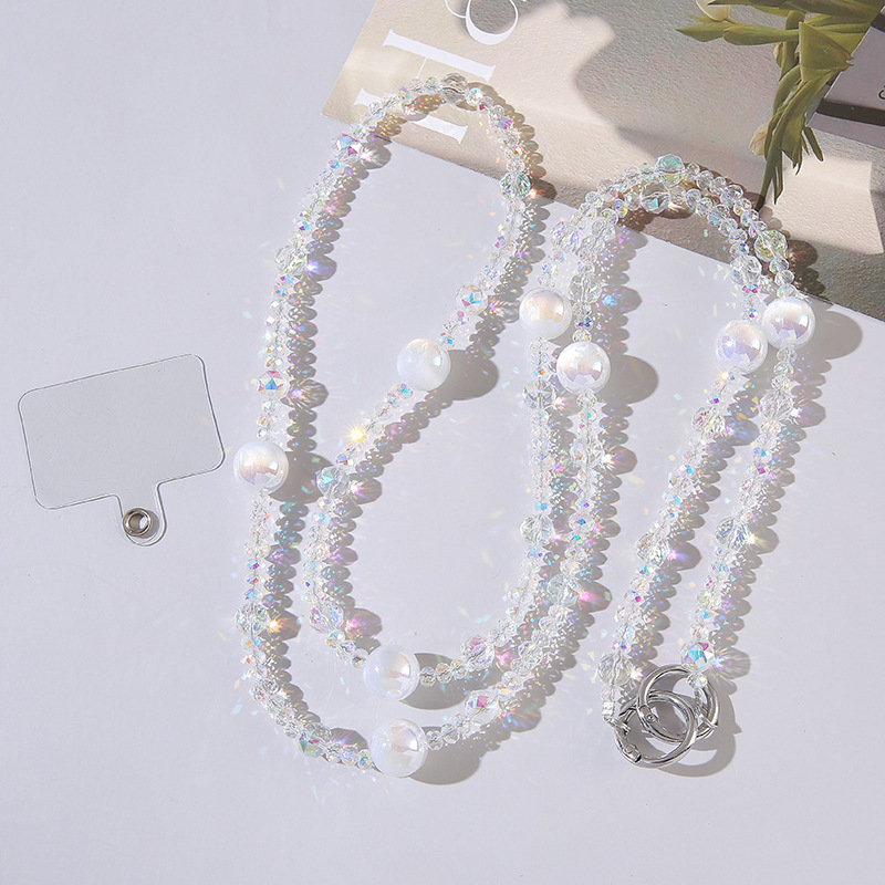 Haijia pearl long chain white