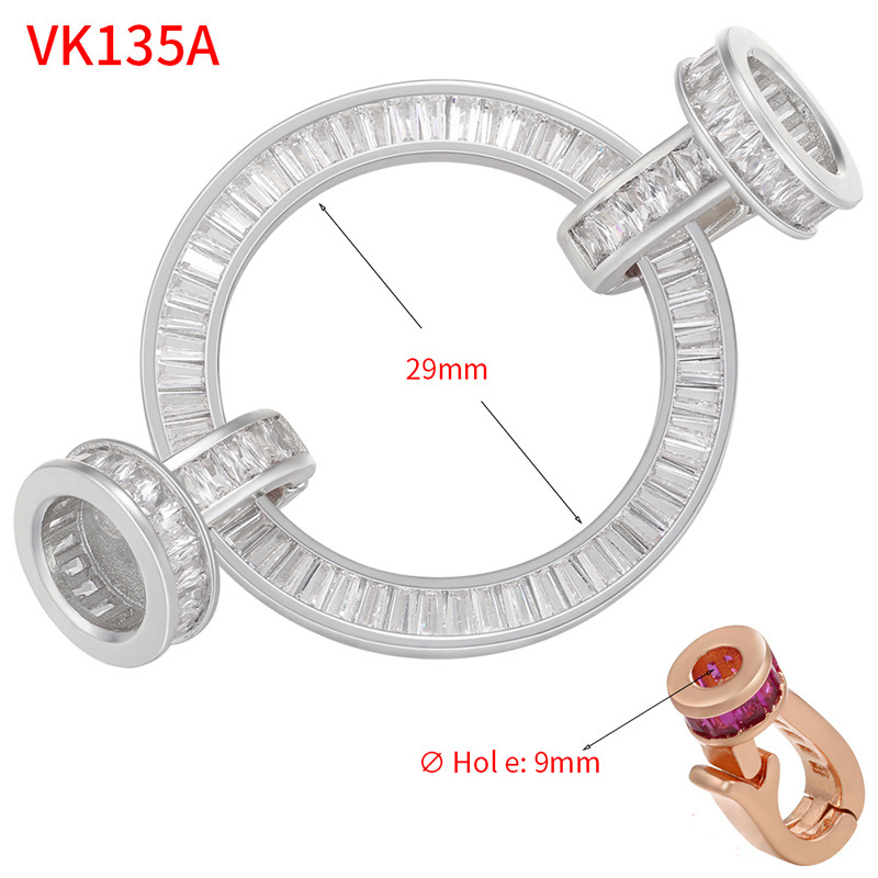 T square diamond platinum 39*60mm