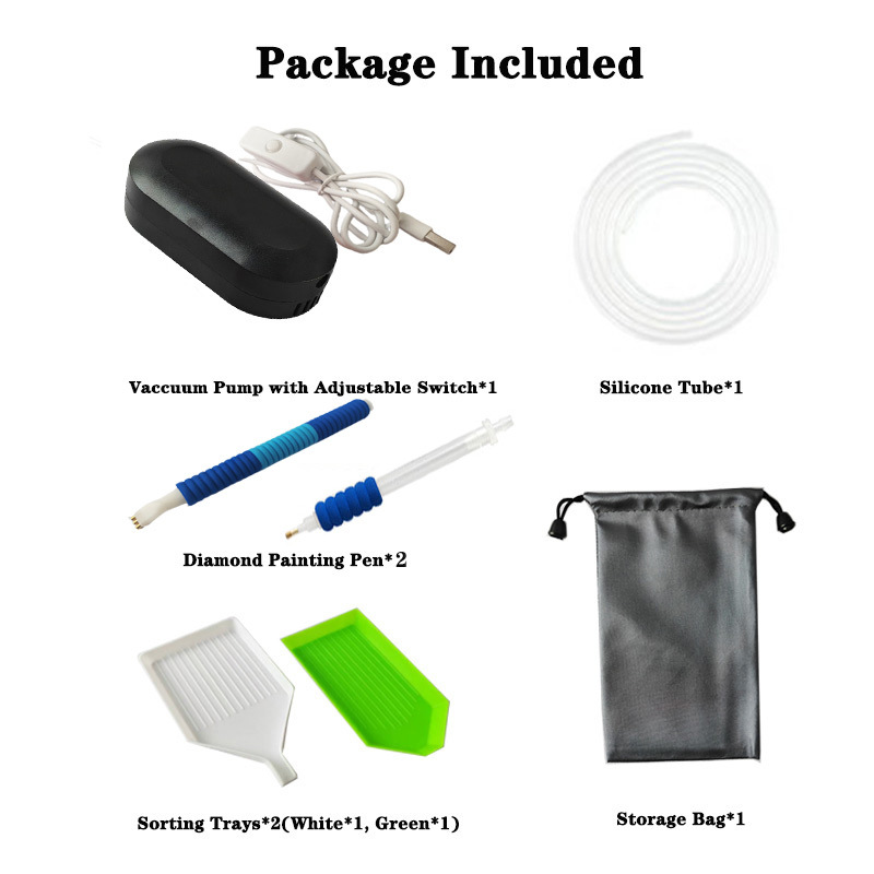 Black three diamond pen