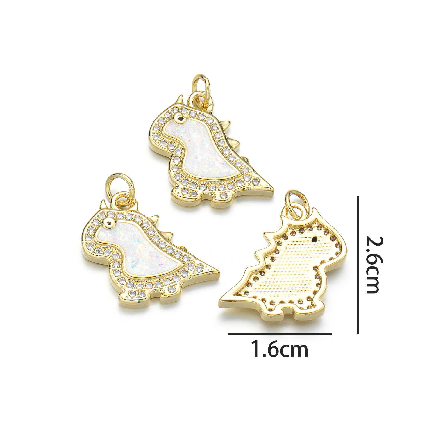 Dinosaur Pendant (Colorful Powder Aobao)