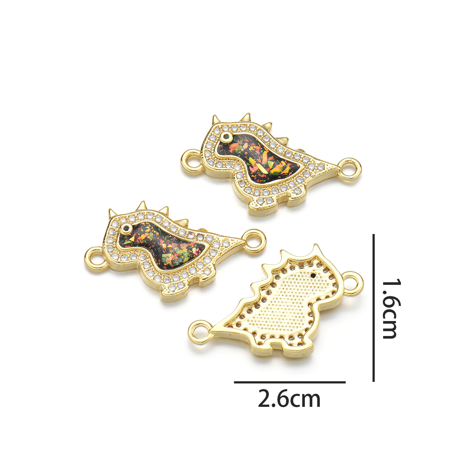 Dinosaur Hand (Mocha Red Opal)