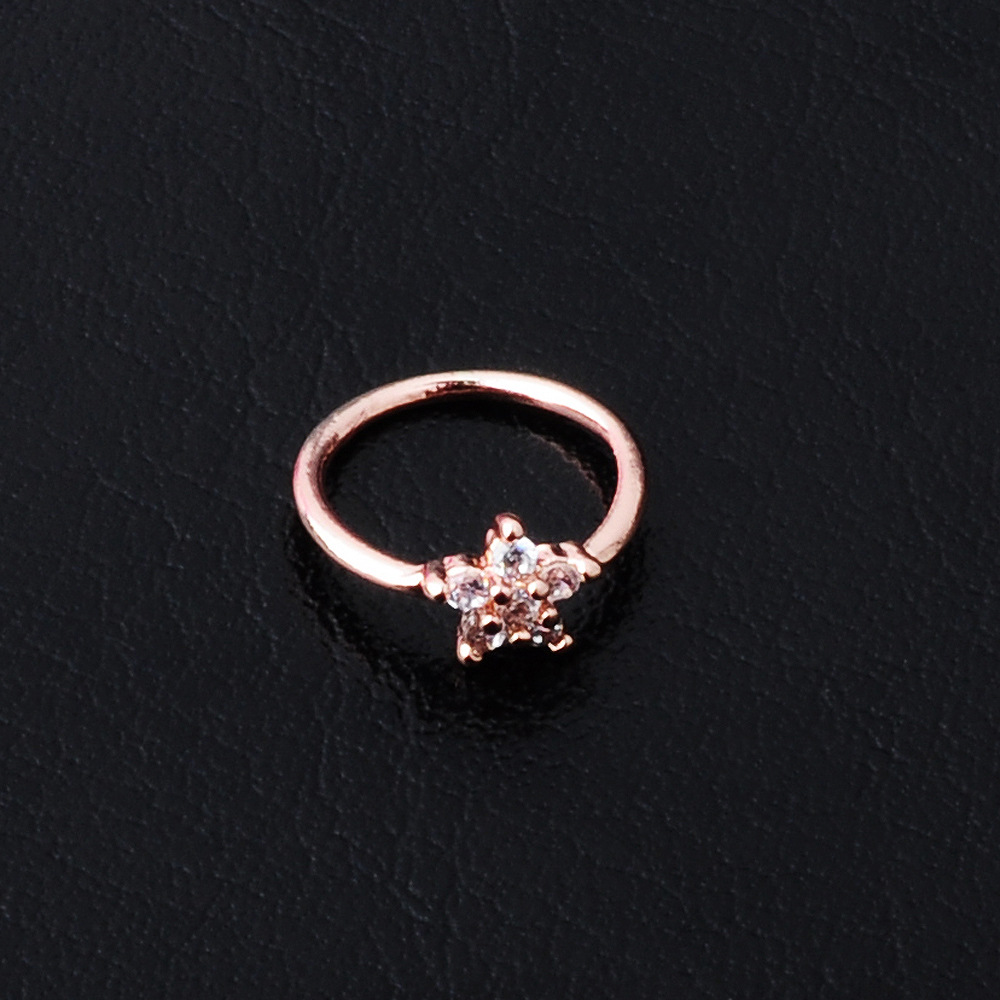 Flower rose gold