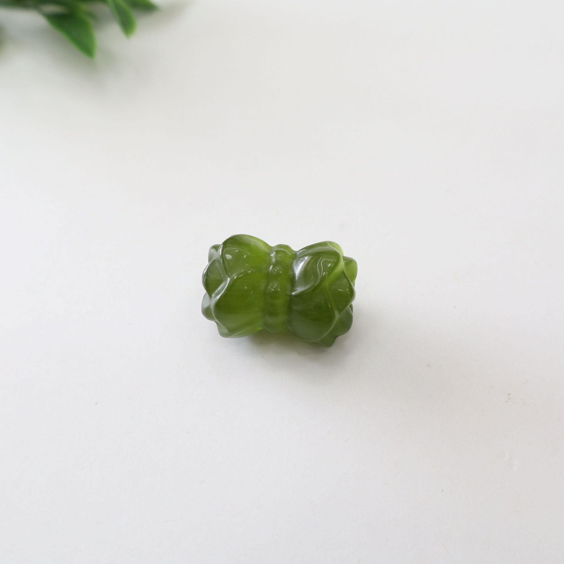 Olive green lotus stand