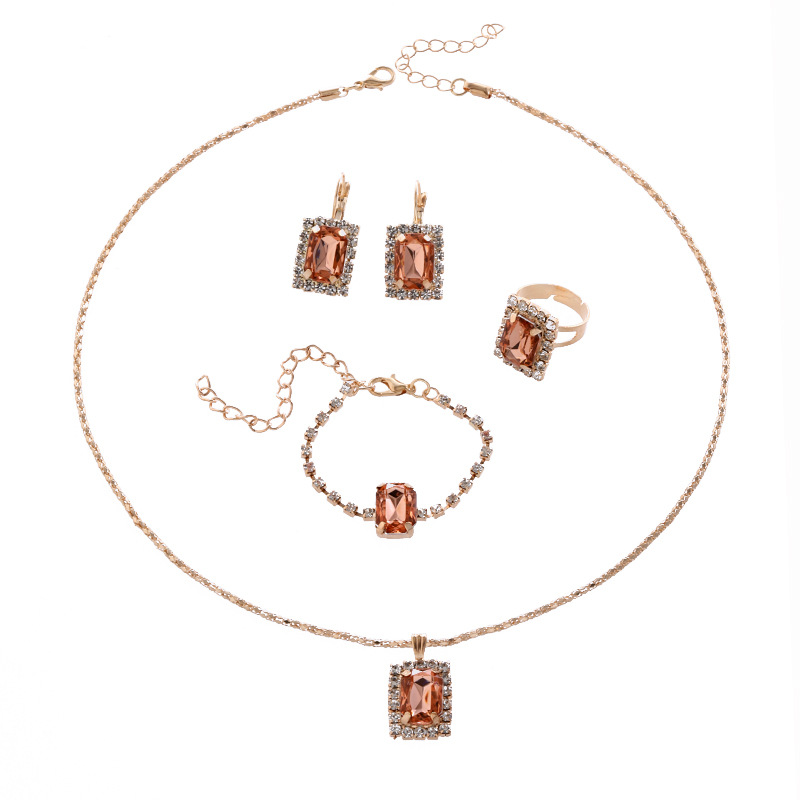 CK0120 champagne squares (set of 4)