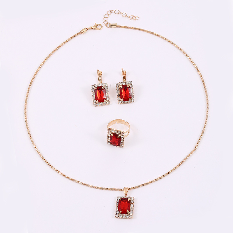 CK0159 Red Square (Set of 3)