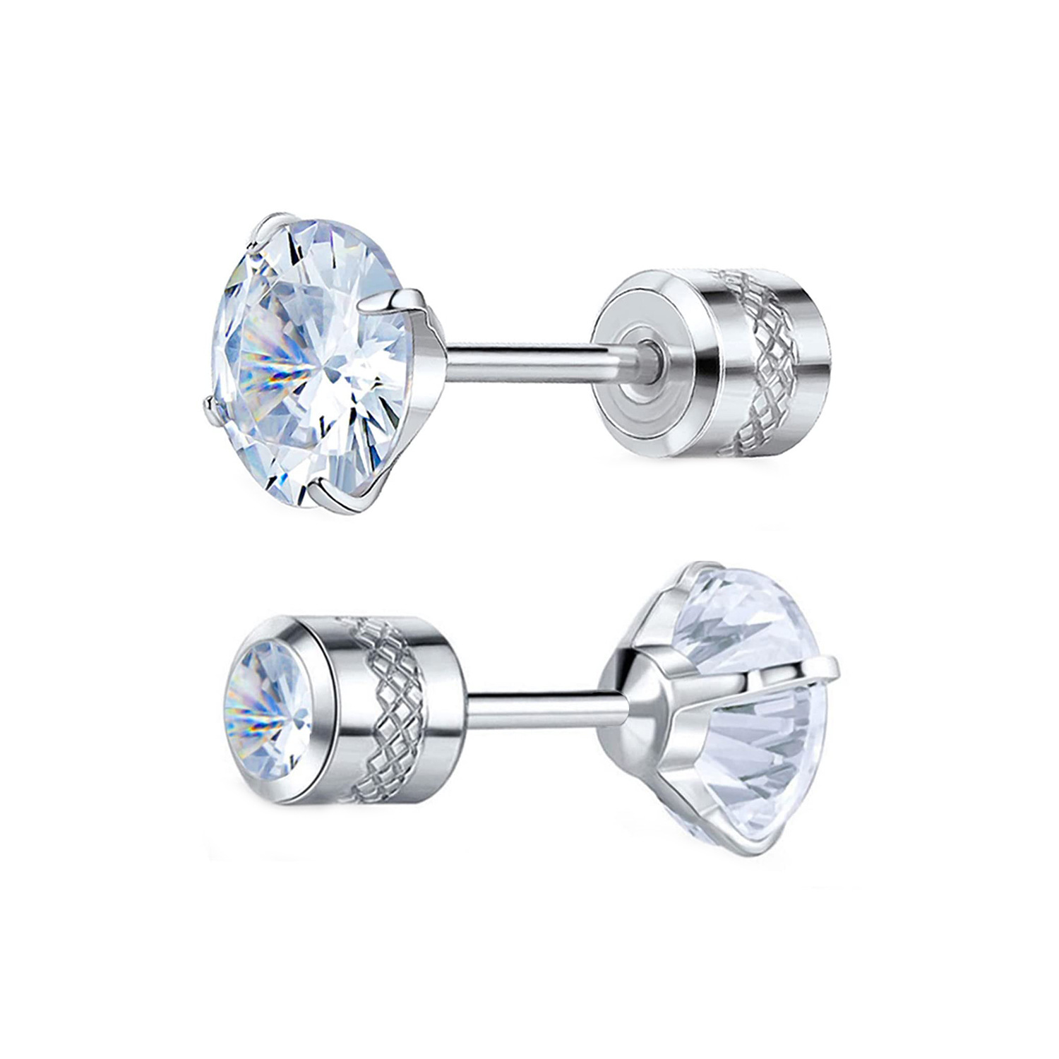 Steel with white Zirconium