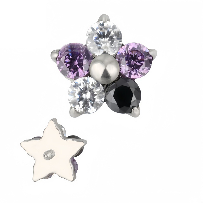 Purple Black Clear Purple Clear