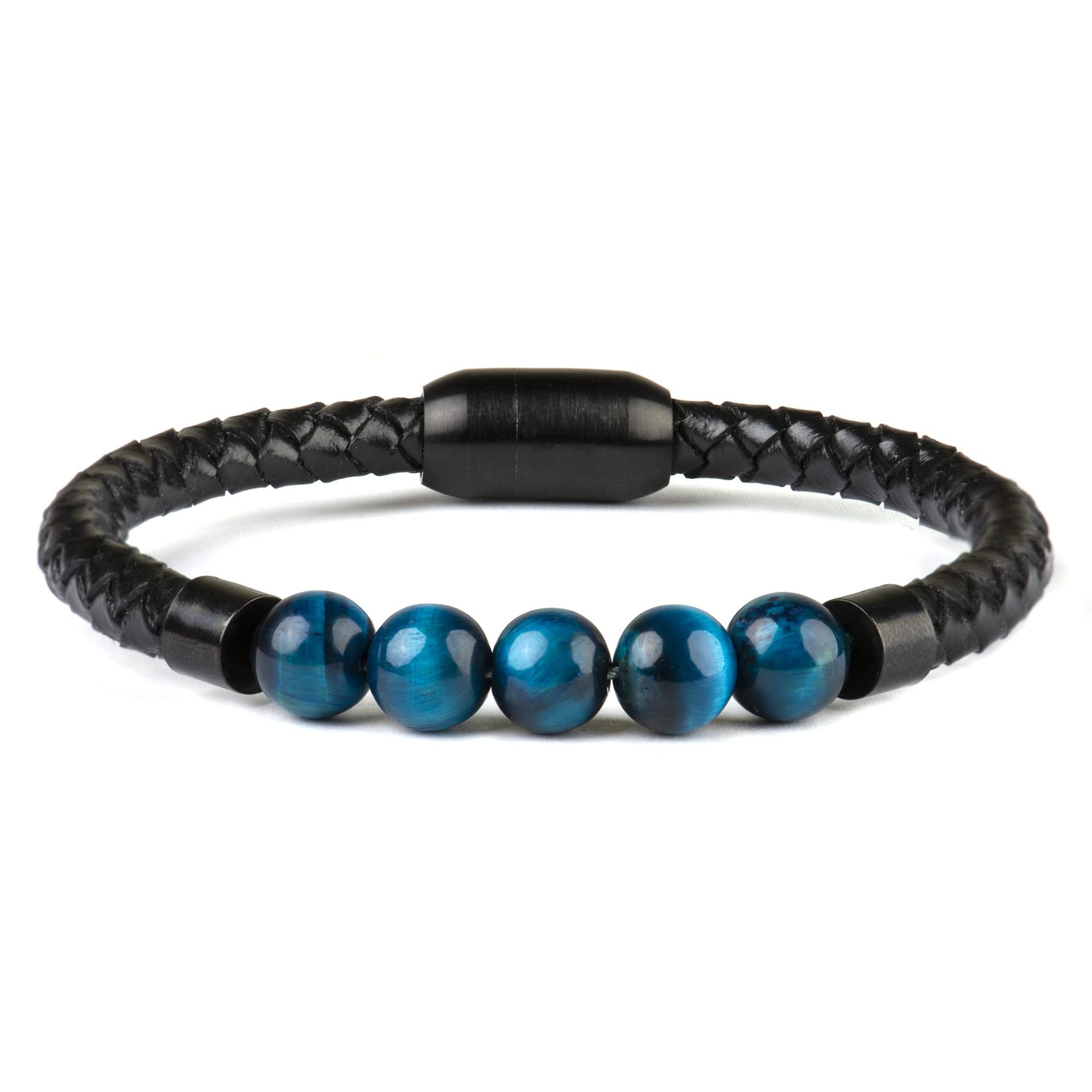 Blue tiger eye bracelet