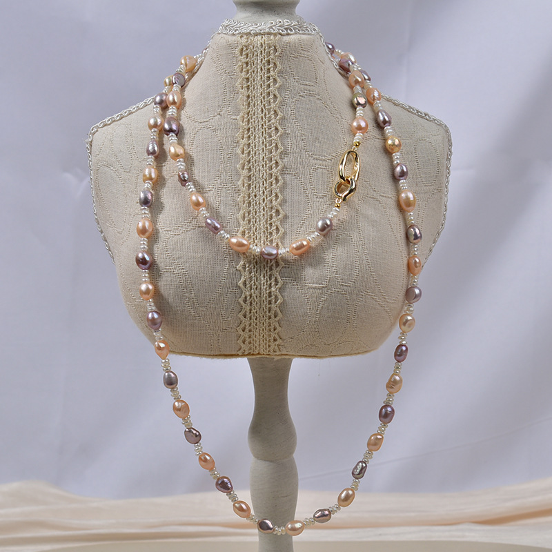 Double-sided light straight hole natural mixed color