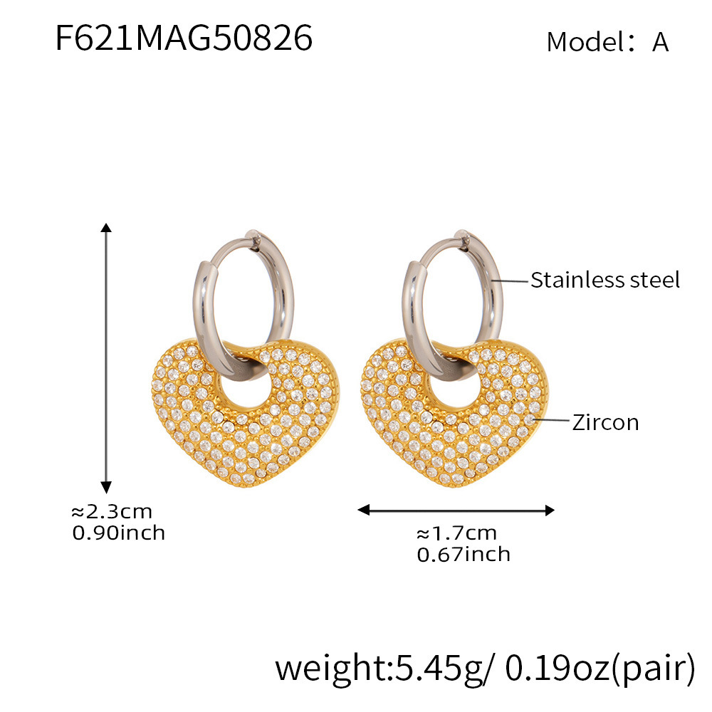 F621- Gold earrings