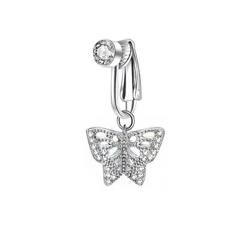 Single drill-openwork butterfly