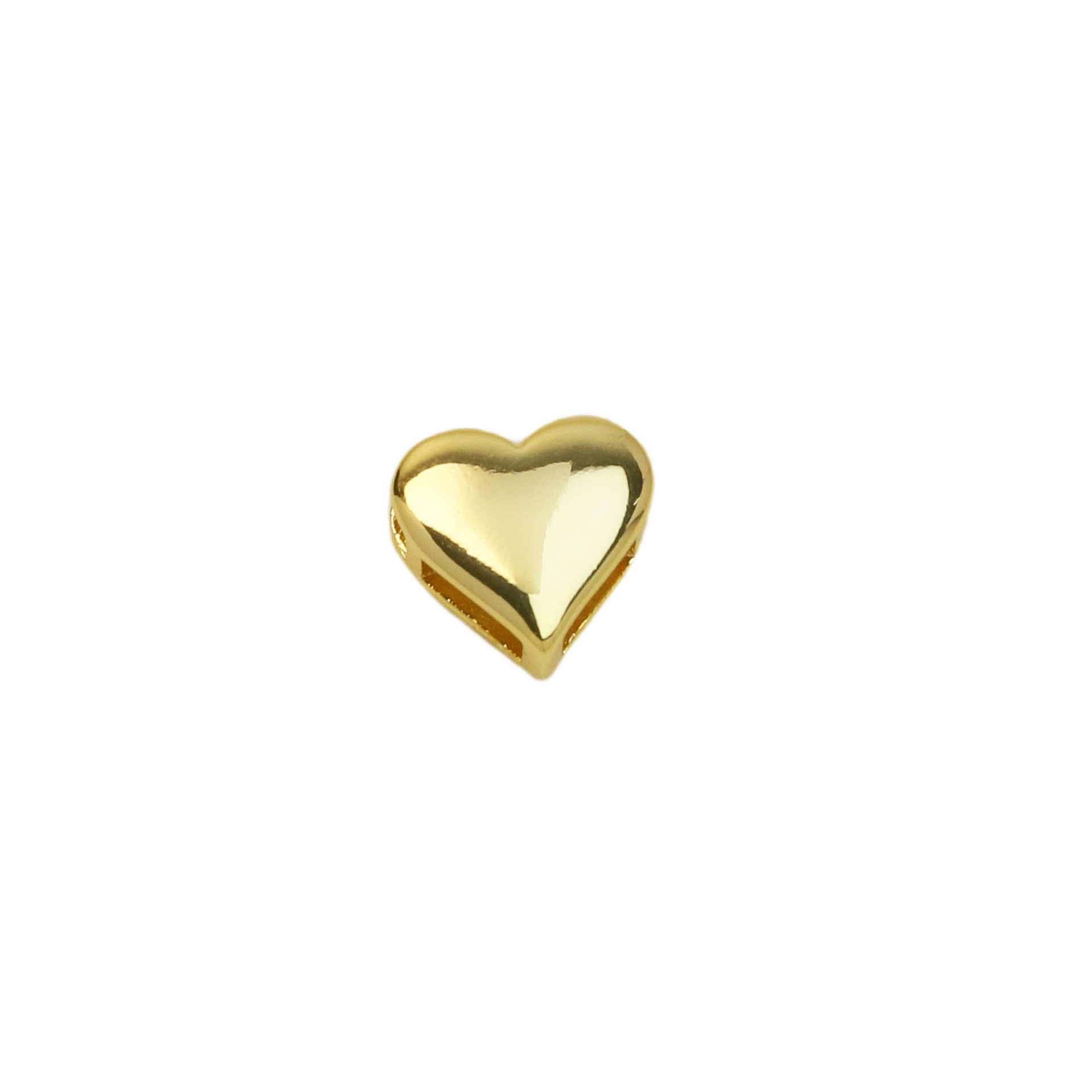 Gold-Peach Heart (Pendant)