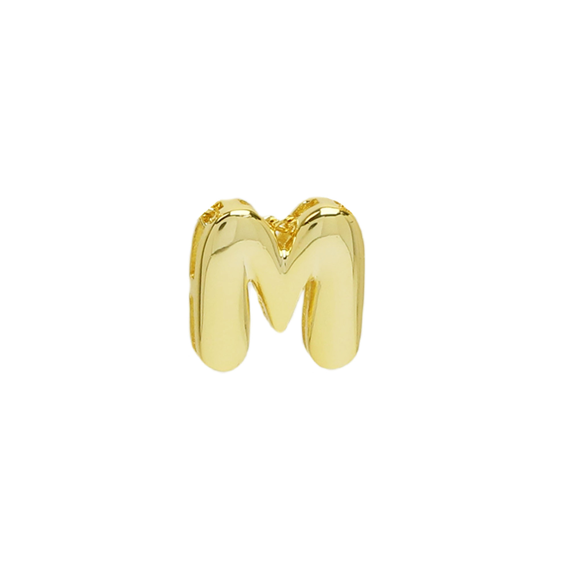 Gold M (pendant)