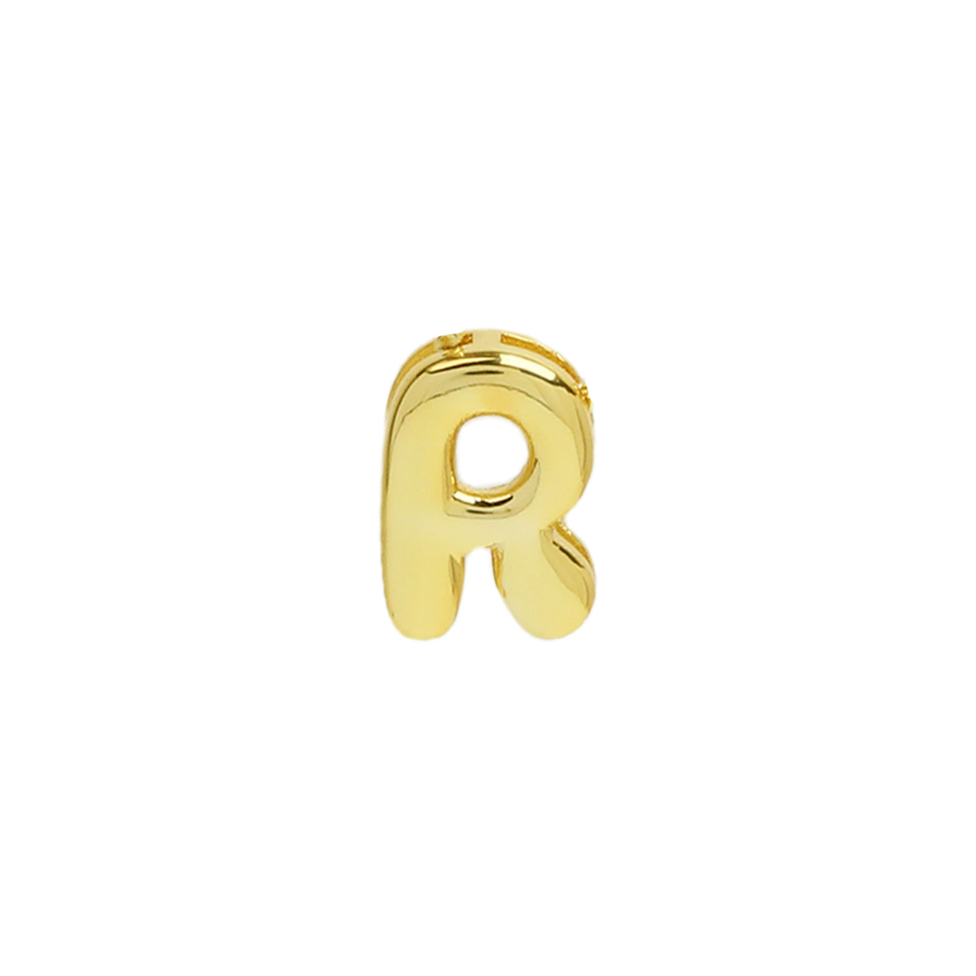 Gold R (pendant)