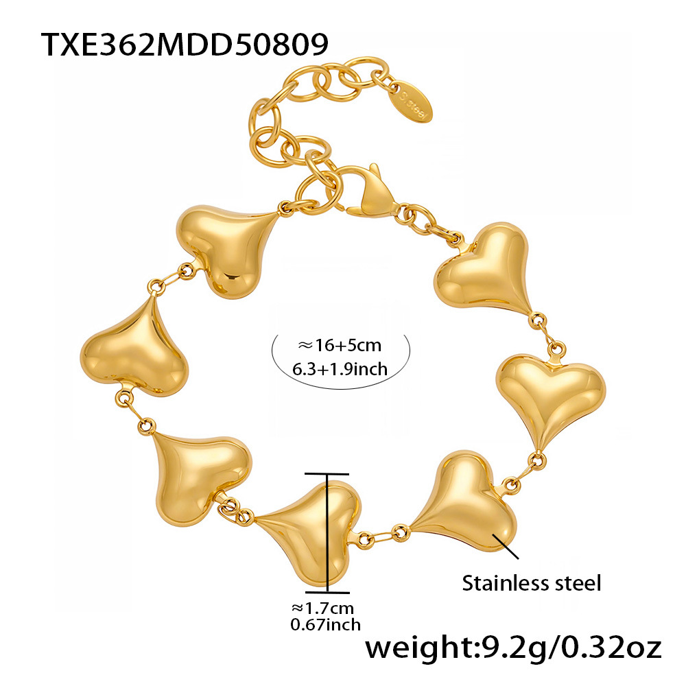 TXE362- Golden Heart Hollow, 16 5cm