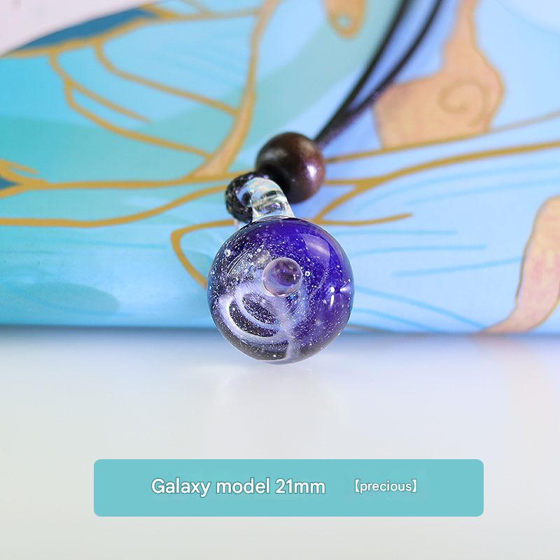 Precious (Galaxy) (send wooden beads wax rope)