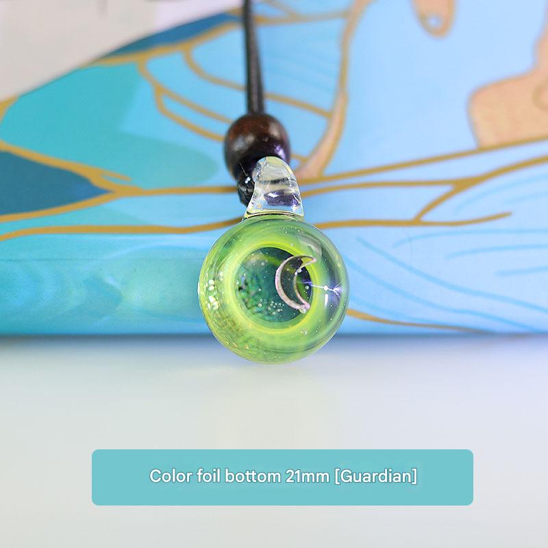 Guardian (color foil bottom) (send wooden beads wax rope)