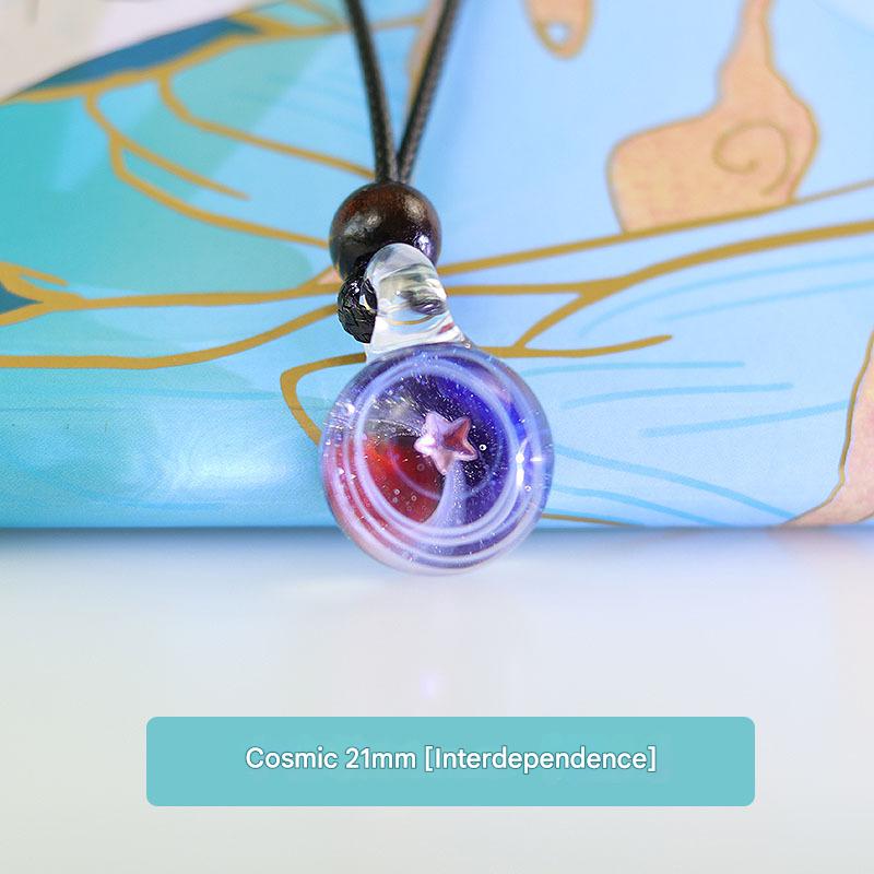 Dependence (Universe) (send wooden beads wax rope)