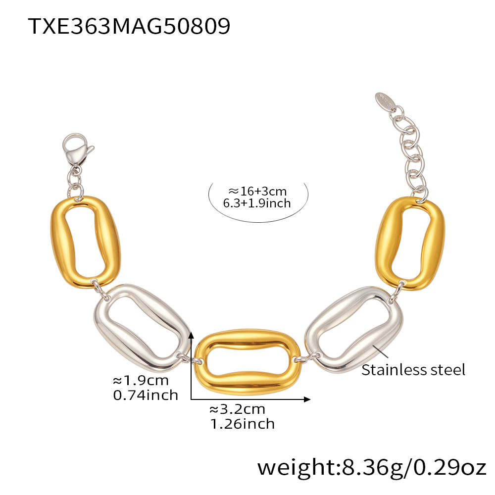 TXE363- Gold bracelet 16 3cm