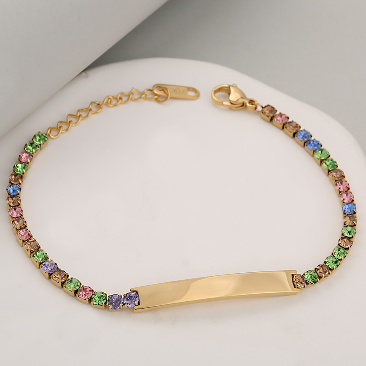 Golden colored stone